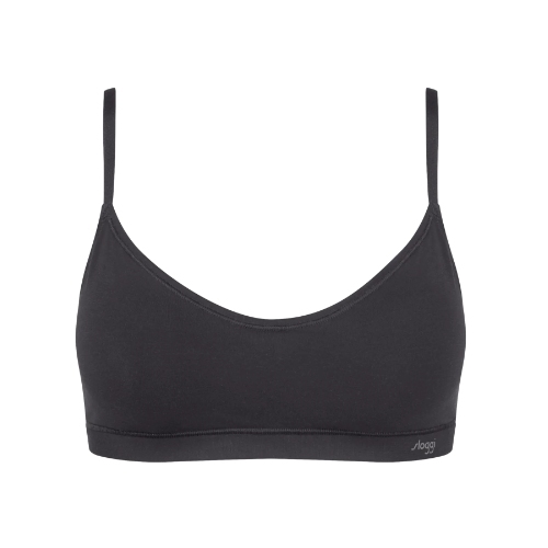 Sloggi Free Evolve black padded bikini bra