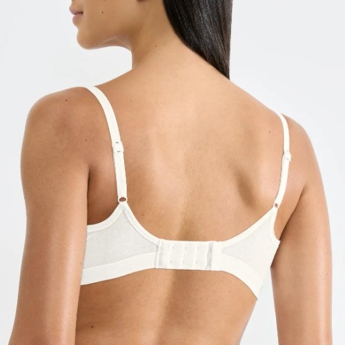 Sloggi Free Evolve white padded bikini bra