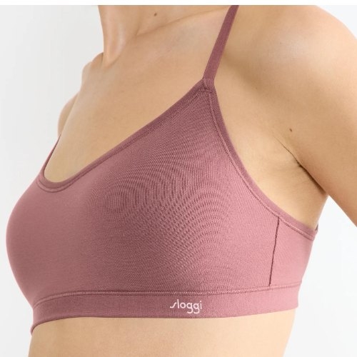 Sloggi Free Evolve pink padded bra