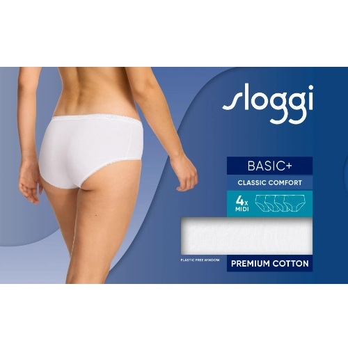 Sloggi Basic+ white brief