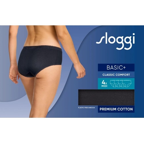 Sloggi Basic+ black brief