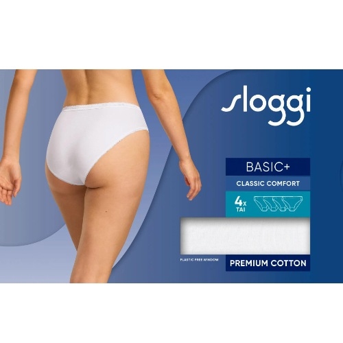 Sloggi Basic+ white brief
