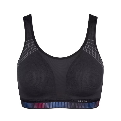 Triumph Triaction Cardio Flow black sport bra