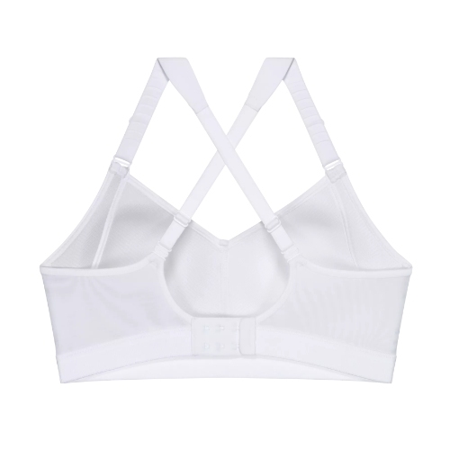 Triumph Triaction Gravity Lite white sport bra