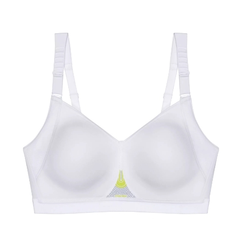 Triumph Triaction Gravity Lite white sport bra