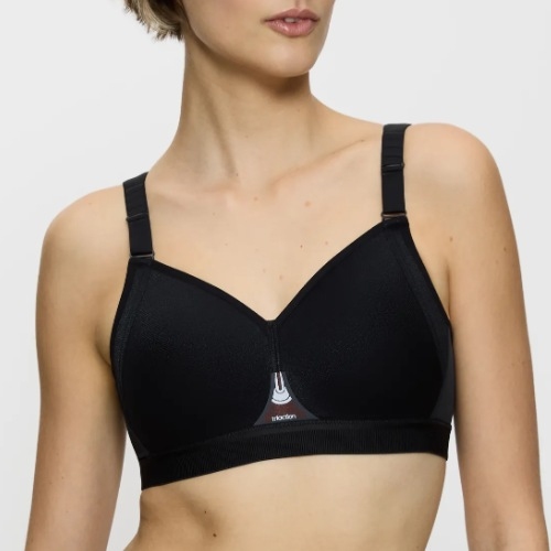 Triumph Triaction Gravity Lite black sport bra