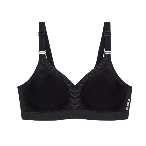 Triumph Triaction Wellness black sport bra