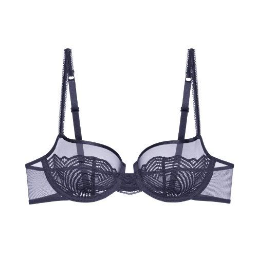 Triumph Delightful Spotlight navy blue non-padded bra