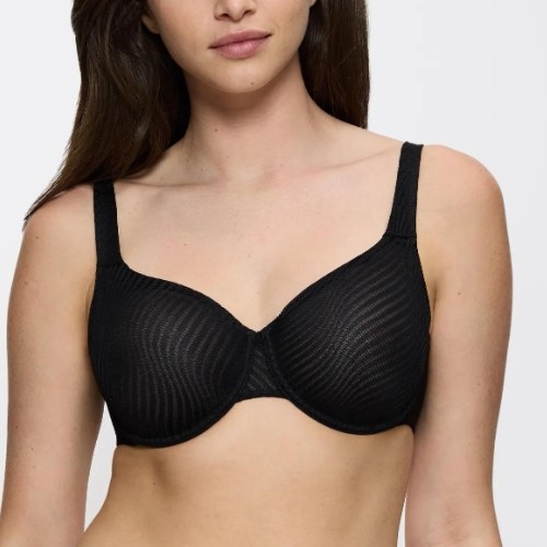 Triumph Harmony Spotlight black non-padded bra