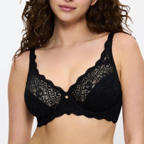 Triumph Amourette black padded bra