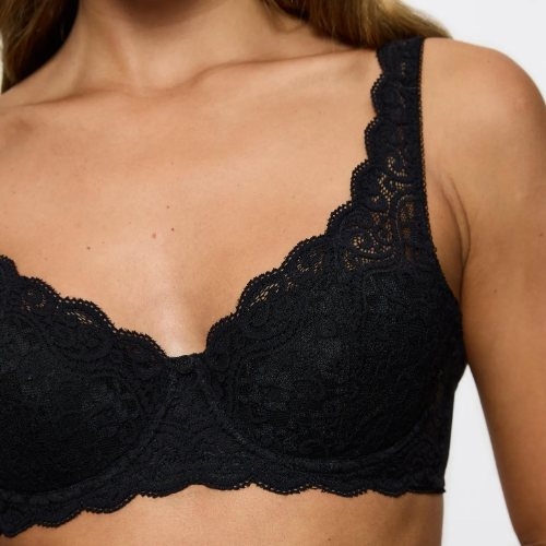 Triumph Amourette black padded bra