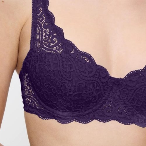 Triumph Amourette purple padded bra