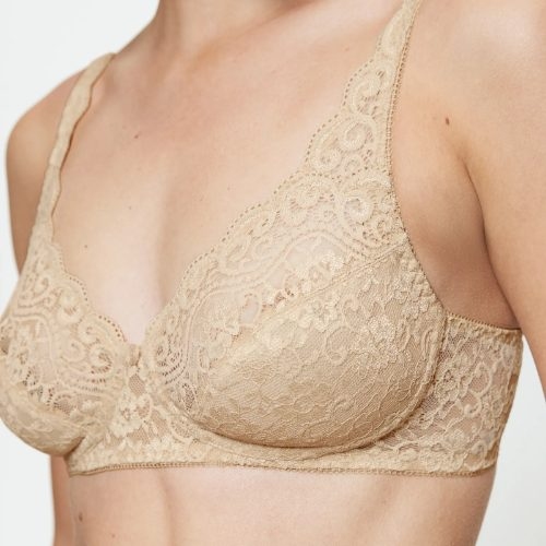 Triumph Amourette skin non-padded bra