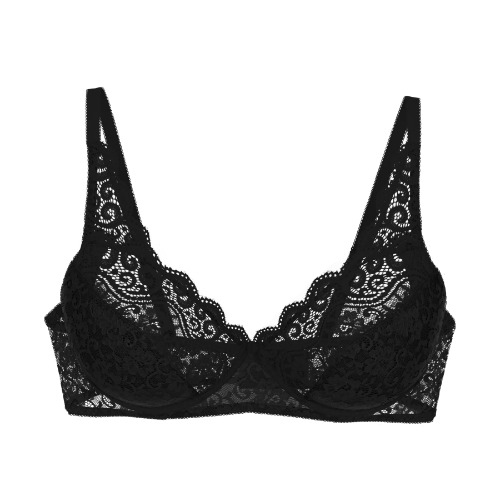 Triumph Amourette black non-padded bra