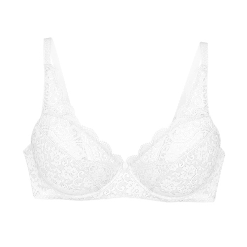 Triumph Amourette white non-padded bra