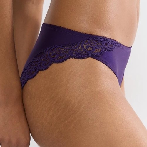 Triumph Amourette purple brief