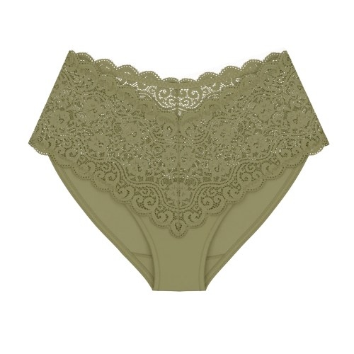 Triumph Amourette olive green brief