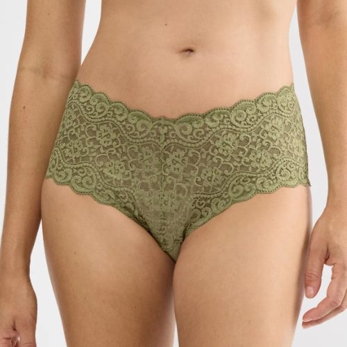 Triumph Amourette olive green brief