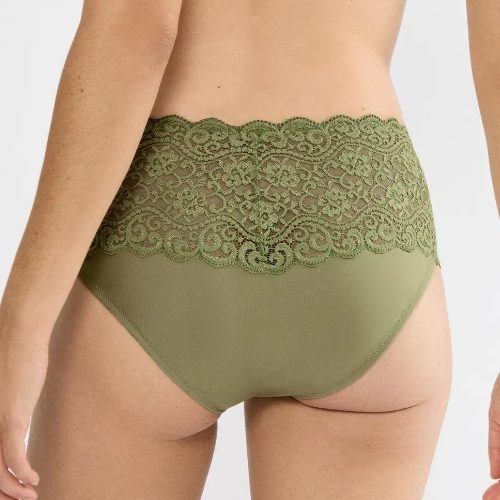 Triumph Amourette olive green brief