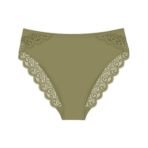 Triumph Amourette olive green brief