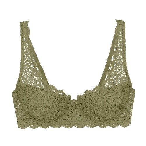 Triumph Amourette olive green padded bra