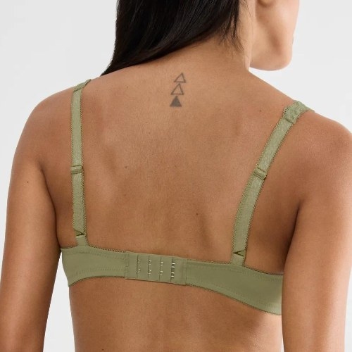 Triumph Amourette olive green padded bra