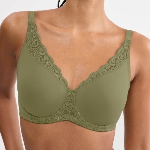 Triumph Amourette olive green padded bra