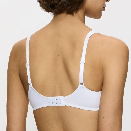 Triumph Modern Soft+Cotton white wireless bra