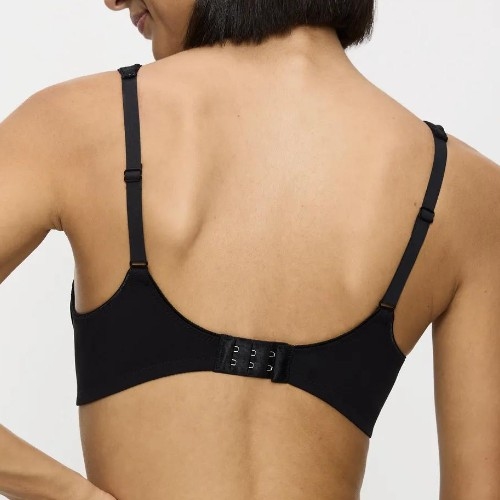 Triumph Modern Lace+Cotton black padded bra