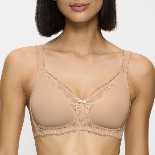 Triumph Modern Lace+Cotton skin padded bra