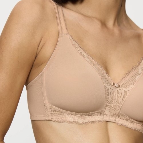 Triumph Modern Lace+Cotton skin padded bra