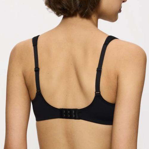 Triumph Modern Lace+Cotton black padded bra