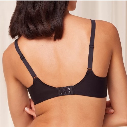 Triumph Modern Lace+Cotton black padded bra