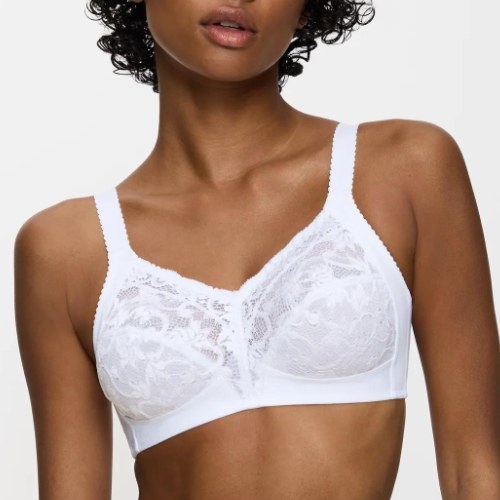 Triumph Delicate Doreen white wireless bra