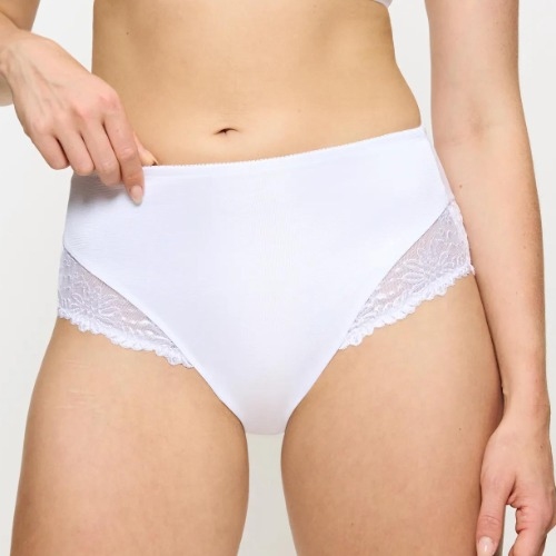Triumph Ladyform Soft white high waist brief