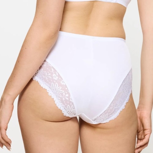 Triumph Ladyform Soft white high waist brief