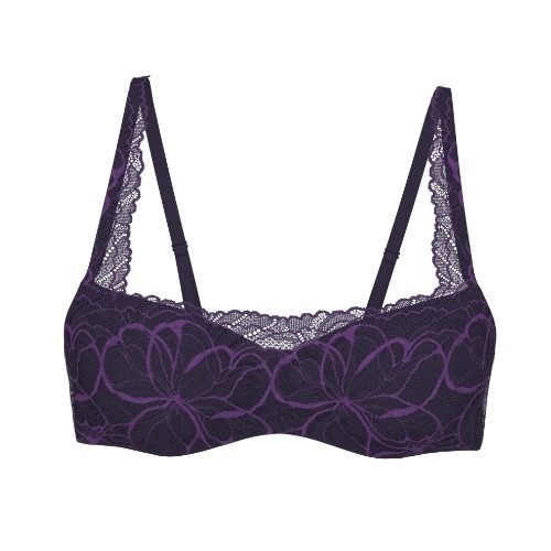 Triumph Body Make-Up Illusion Lace blue padded bra