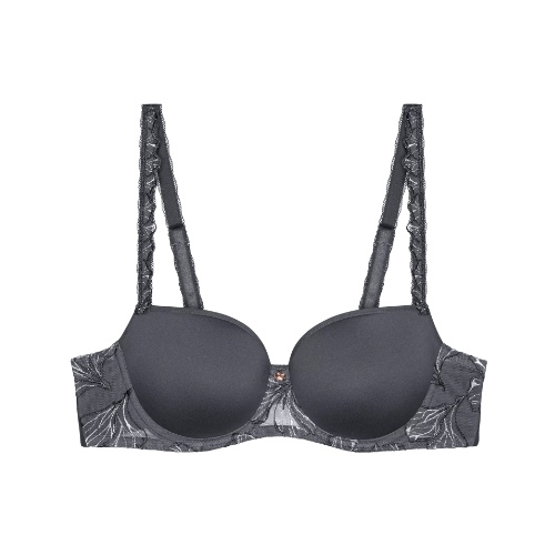 Triumph Wild Iris Florale anthracite padded bra