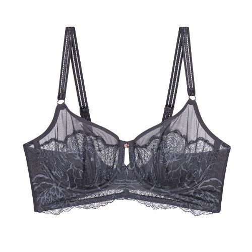 Triumph Wild Peony Florale grey non-padded bra