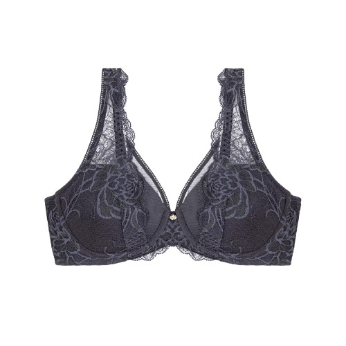Triumph Wild Peony Florale grey padded bra