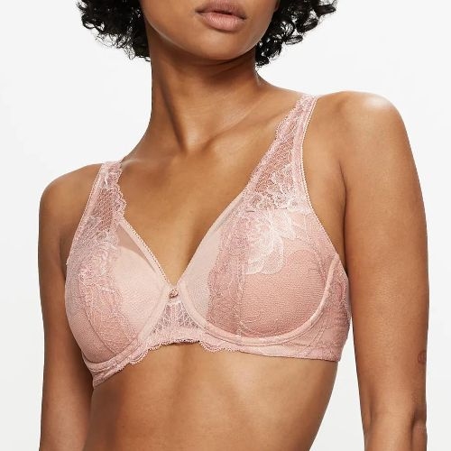 Triumph Wild Peony Florale pink padded bra