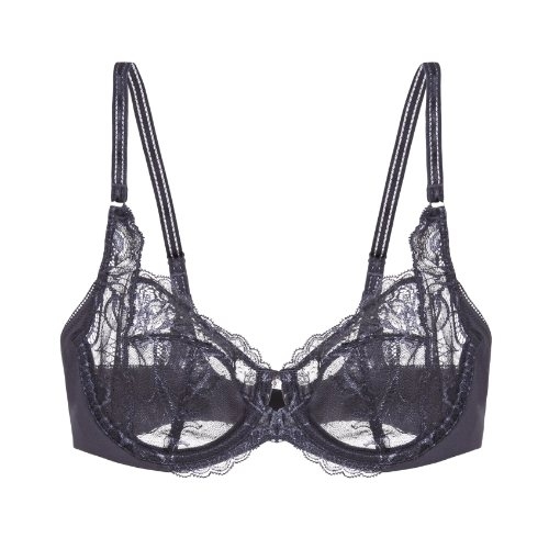 Triumph Wild Peony Florale grey non-padded bra