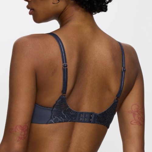 Triumph Wild Peony Florale grey non-padded bra