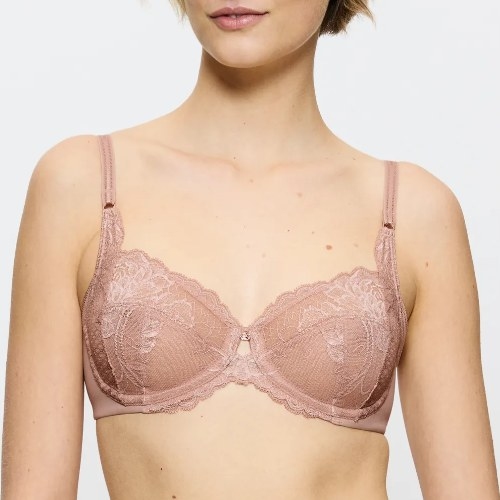 Triumph Wild Peony Florale pink non-padded bra
