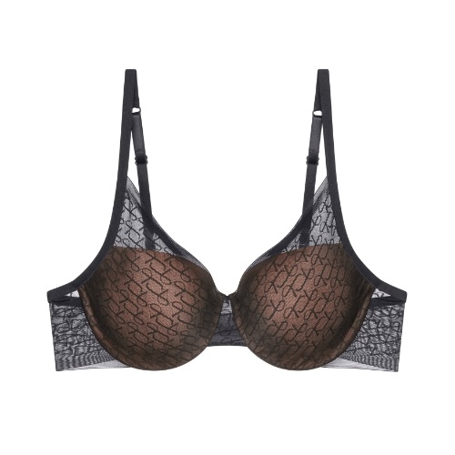 Triumph Signature Sheer black padded bra
