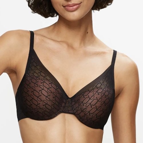Triumph Signature Sheer black padded bra