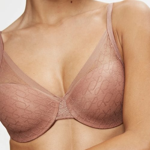 Triumph Signature Sheer brown padded bra