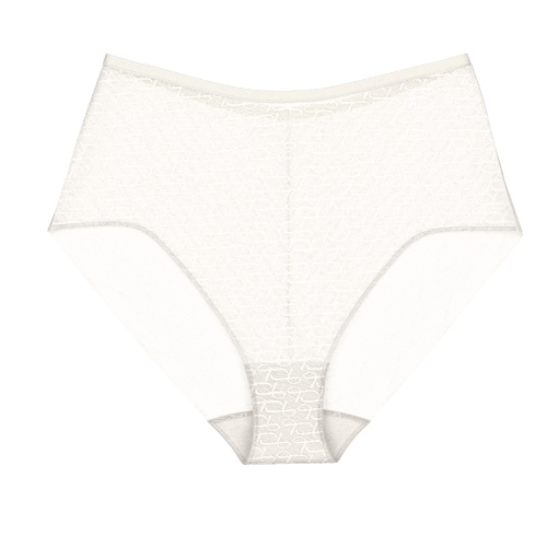 Triumph Signature Sheer off white high waist brief