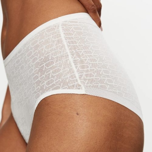 Triumph Signature Sheer off white high waist brief