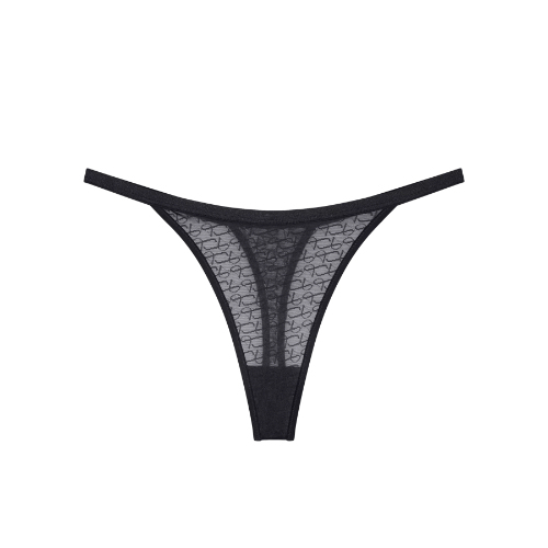 Triumph Signature Sheer black thong